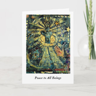 Peace to All Beings Holiday Card