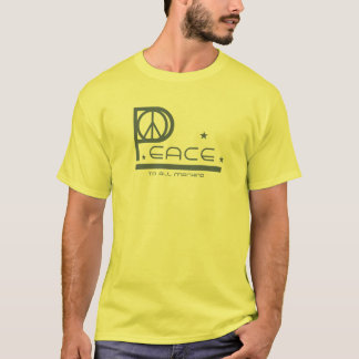 Peace to All Mankind T-Shirt