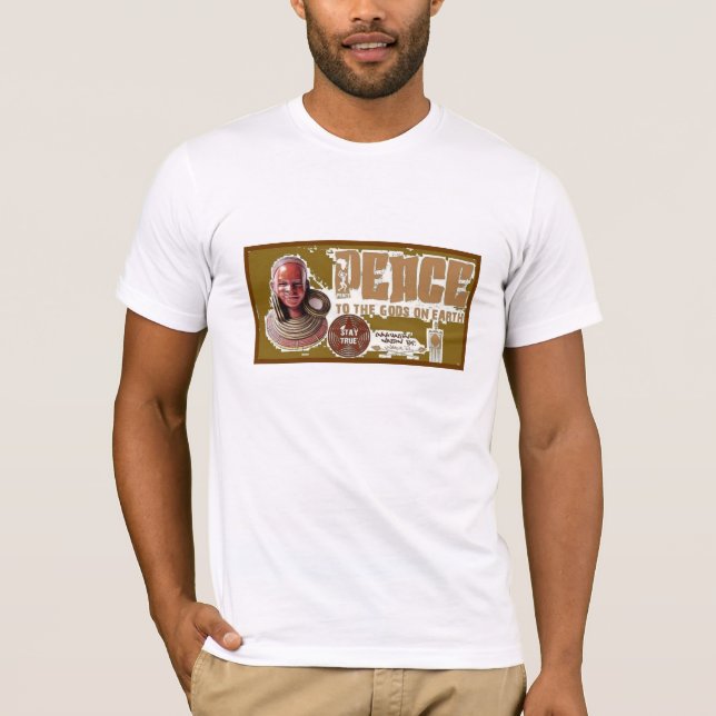 Peace to the Gods tee (Front)