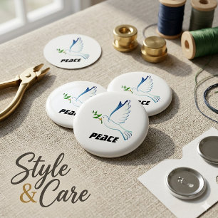 Peace Toddler Tops & T-Shirts 3 Cm Round Badge