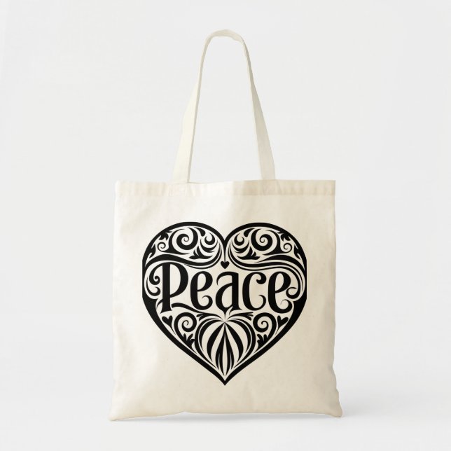 peace tote bag (Front)