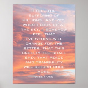 Peace & Tranquility Encouraging Quote Poster