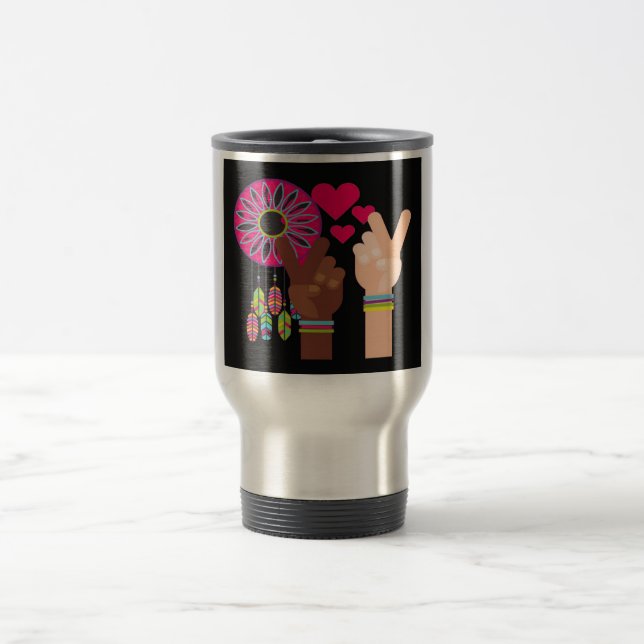 Peace Travel Mug (Center)