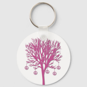 Peace Tree Key Ring