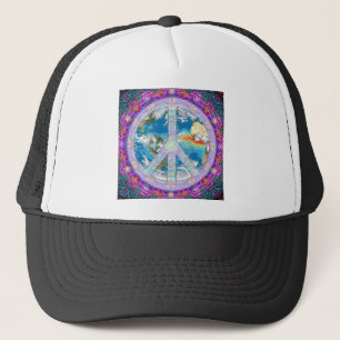 Peace Trucker Hat