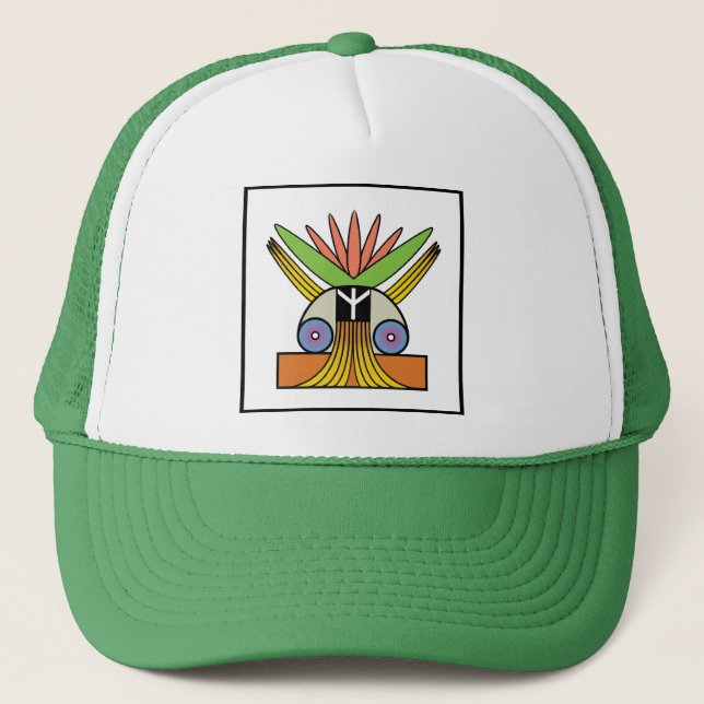 Peace Trucker Hat (Front)