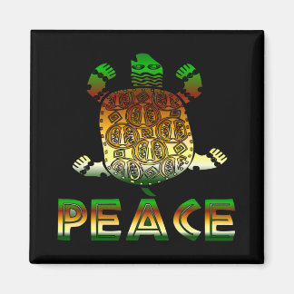 Peace Turtle Magnet