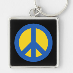 Peace Ukraine Key Ring