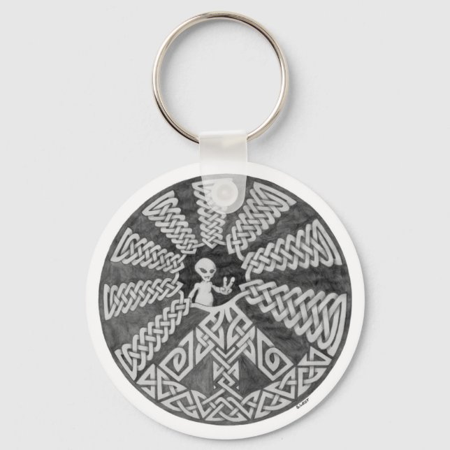 Peace under the sun - Keychain (Front)
