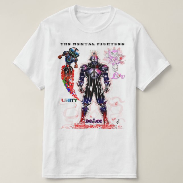 PEACE UNITY AND LOVE T-Shirt (Design Front)