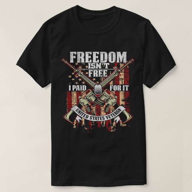 Peace Veteran 5 T-Shirt (Design Front)