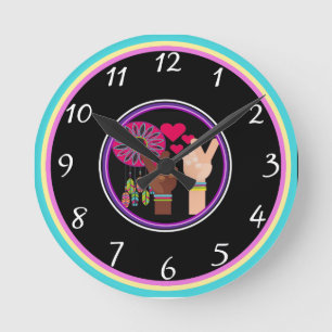 Peace Wall Clock