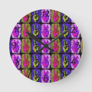 Peace Wall Clock