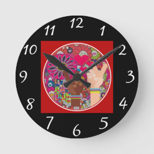 Peace Wall Clock