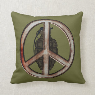 Peace & War Cushion
