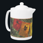 Peace, Wisdom, Love, Happiness, Courage Teapot<br><div class="desc">#Peace #Wisdom #Love #Happiness #Courage #Teapot</div>