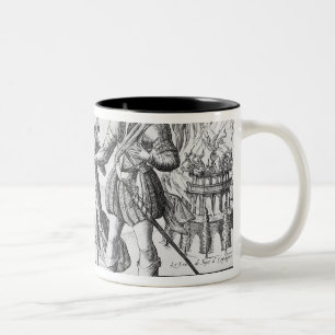 Peace with Spain Two-Tone Coffee Mug