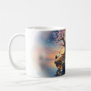 Peace Within Cherry Blossom Oasis Mug
