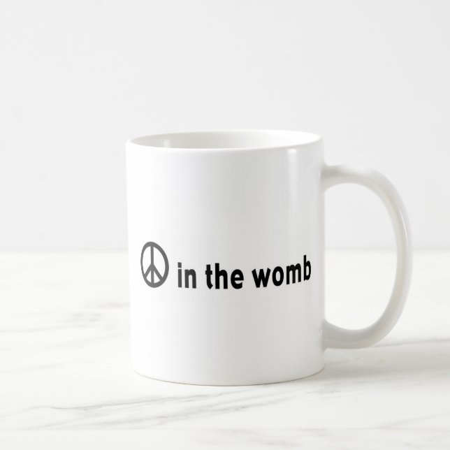 peace:womb coffee mug (Right)