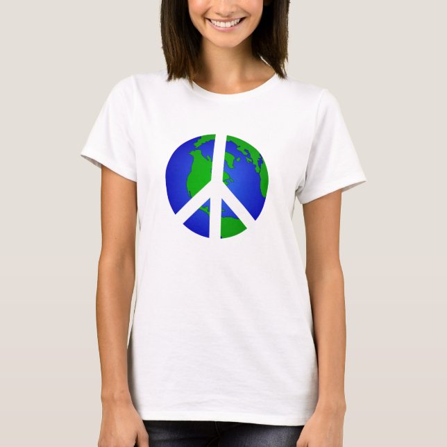 Peace World Peace T-Shirt (Front)