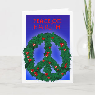 Peace Wreath Card 2