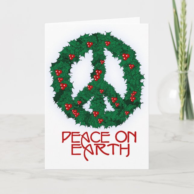 Peace Wreath Card 3 (Front)
