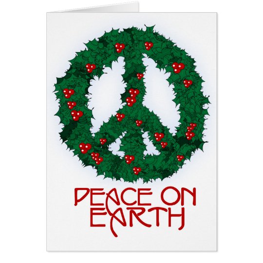 Peace Wreath Card 3