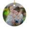 PEACE Writing Custom Photo Ornaments