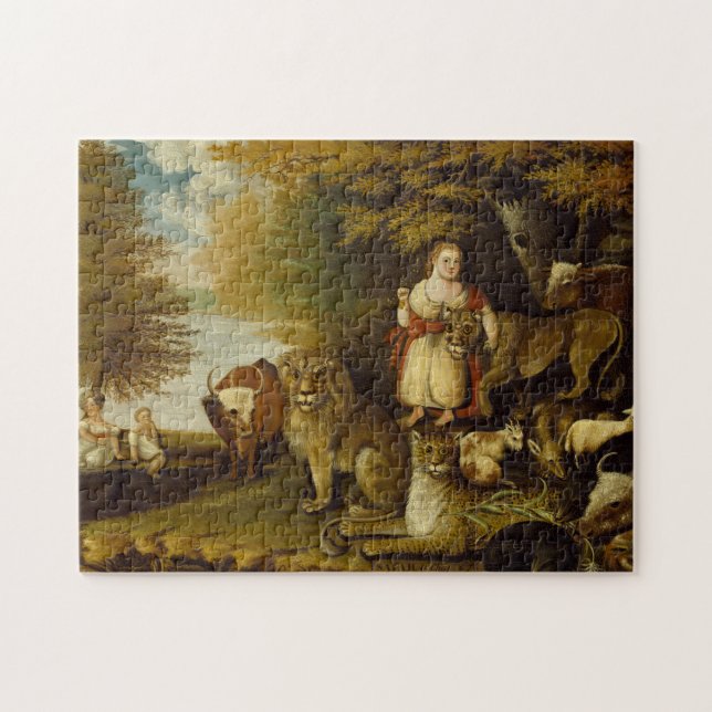 Peaceable Kingdom | 1830-32 Jigsaw Puzzle (Horizontal)