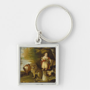 Peaceable Kingdom   1830-32 Key Ring