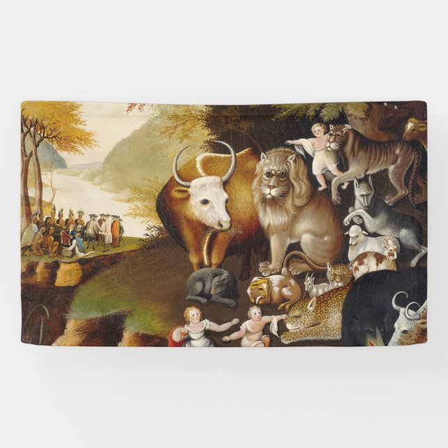 Peaceable Kingdom Animal Hicks Classic Banner (Horizontal)