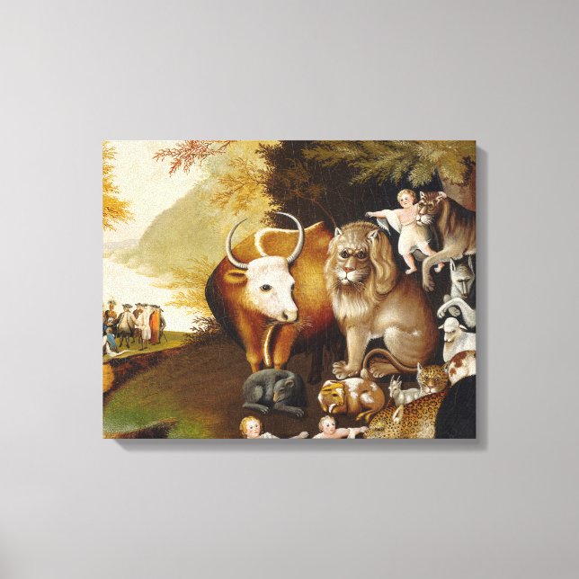 Peaceable Kingdom Animal Hicks Classic Canvas Print (Front)