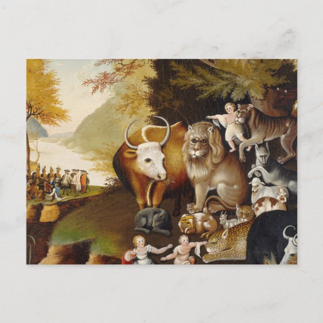 Peaceable Kingdom Animal Hicks Classic Postcard (Front)