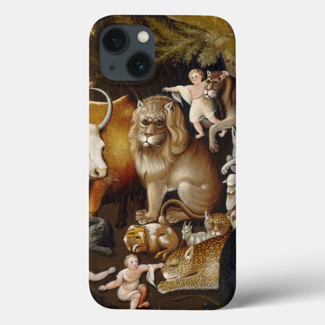 Peaceable Kingdom, c.1834 (oil on canvas) Case-Mate iPhone Case (Back)