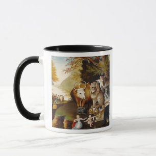 Peaceable Kingdom, c.1834 (oil on canvas) Mug
