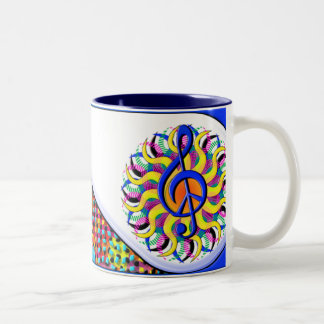 PeaceCup Two-Tone Coffee Mug