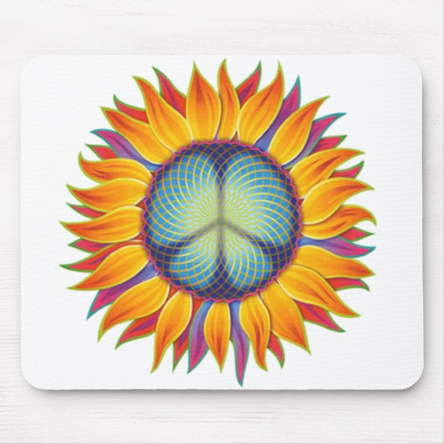 peaceflower mouse mat (Front)