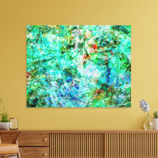 Peaceful abstract Stretched Canvas Print,Relaxed Print