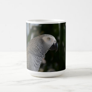 Peaceful African Grey Coffee Mug