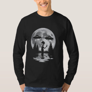 Peaceful Alien Encounter UFOs Area 51 Extraterrest T-Shirt