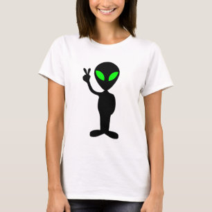 Peaceful Alien T-Shirt