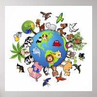 Peaceful Animal Kingdom