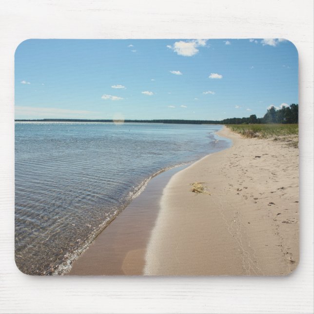 Peaceful at Big Traverse Mouse Mat (Front)