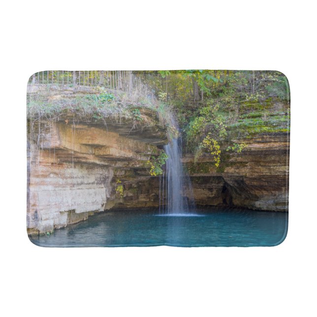 Peaceful At Glory Hole Bath Mat (Front)