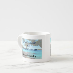 Peaceful Beach St. Thomas Wedding Products Espresso Cup