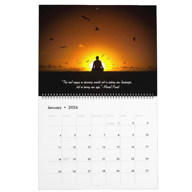 Peaceful Beaches 2015 Calendar (Jan 2026)