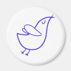 Peaceful Birds Magnet