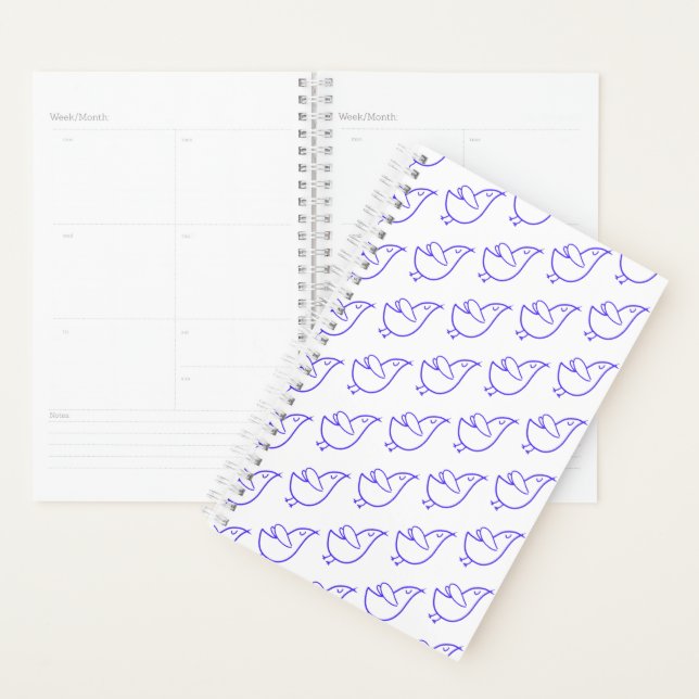 Peaceful Birds Planner (Display)