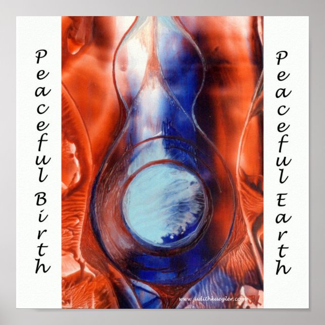 peaceful birth poster (Front)