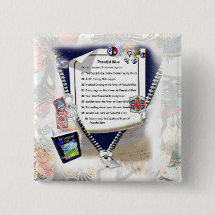 Peaceful Bliss Button